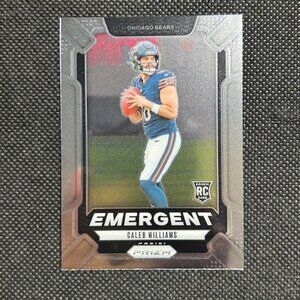 Caleb Williams 2024 Panini Prizm Football Emergent RC #1 Chicago Bears